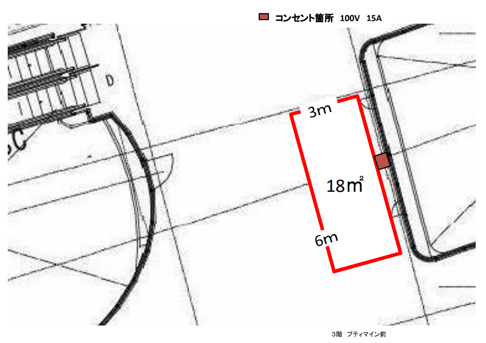 プティマイン前の図面・フロアマップ1