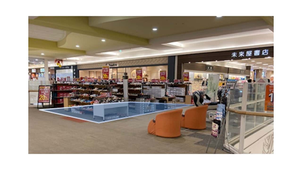 未来屋書店前ブリッジ