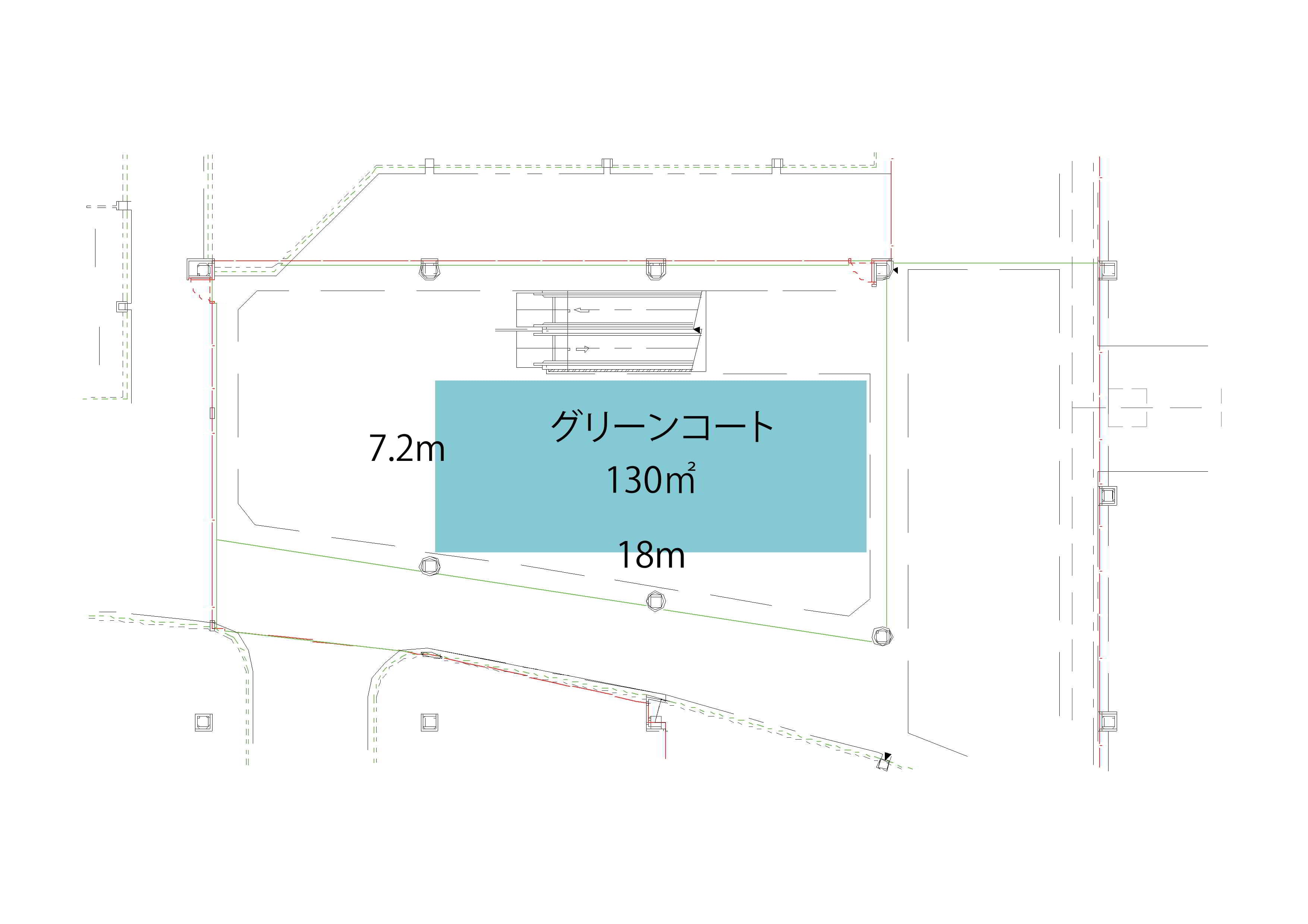 グリーンコートの図面・フロアマップ1
