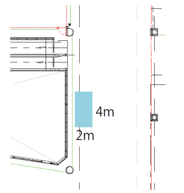 イオンスタイル前 小スペースの図面・フロアマップ1