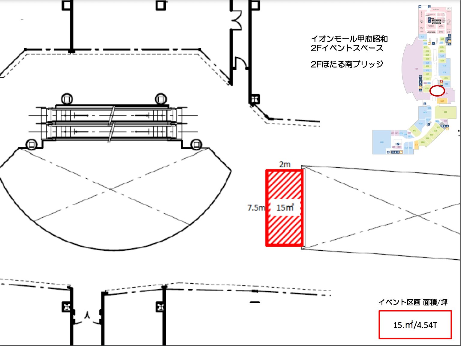 ほたる南ブリッジ(2F)の図面・フロアマップ