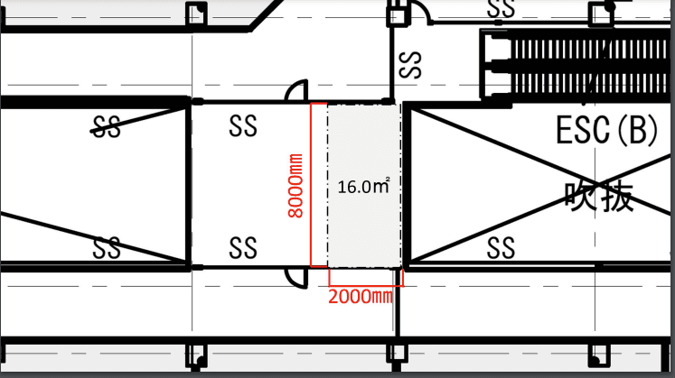 ハニーズ前ブリッジの図面・フロアマップ