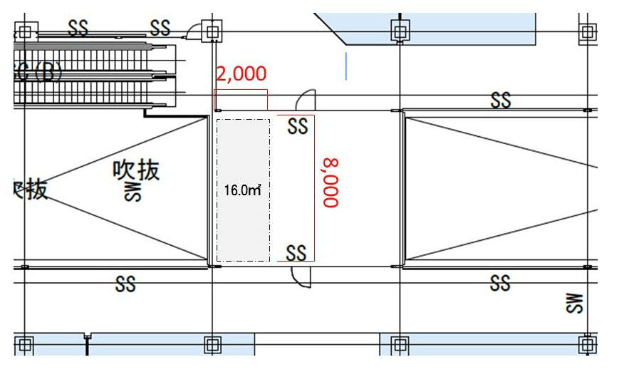 JTB前ブリッジの図面・フロアマップ