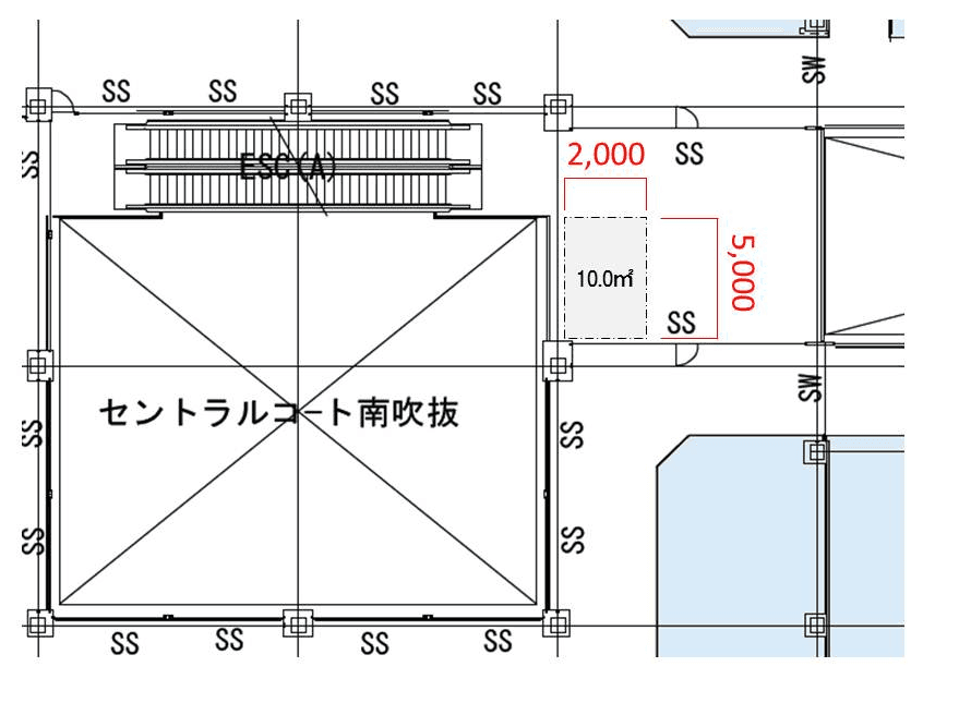 セリア前ブリッジの図面・フロアマップ
