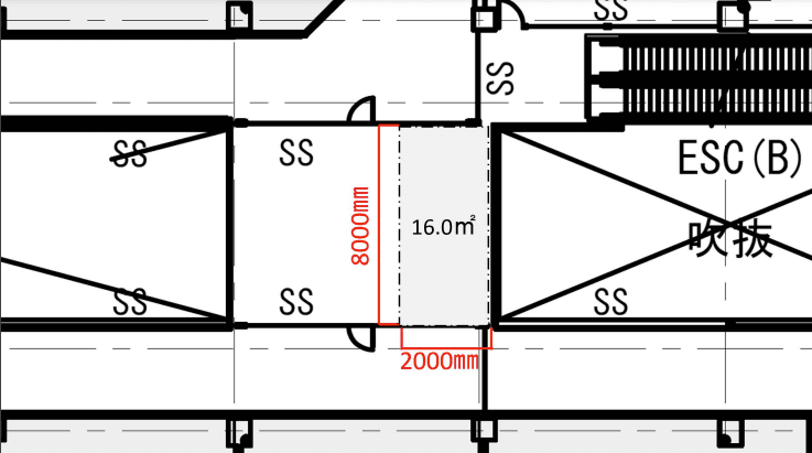 アスビー前ブリッジの図面・フロアマップ