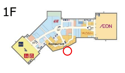 モール内広告 センター西 通路屋根2