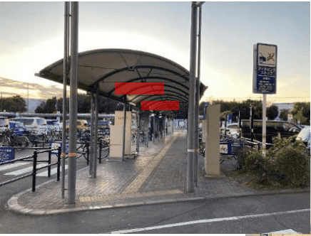 モール内広告 センター西 通路屋根