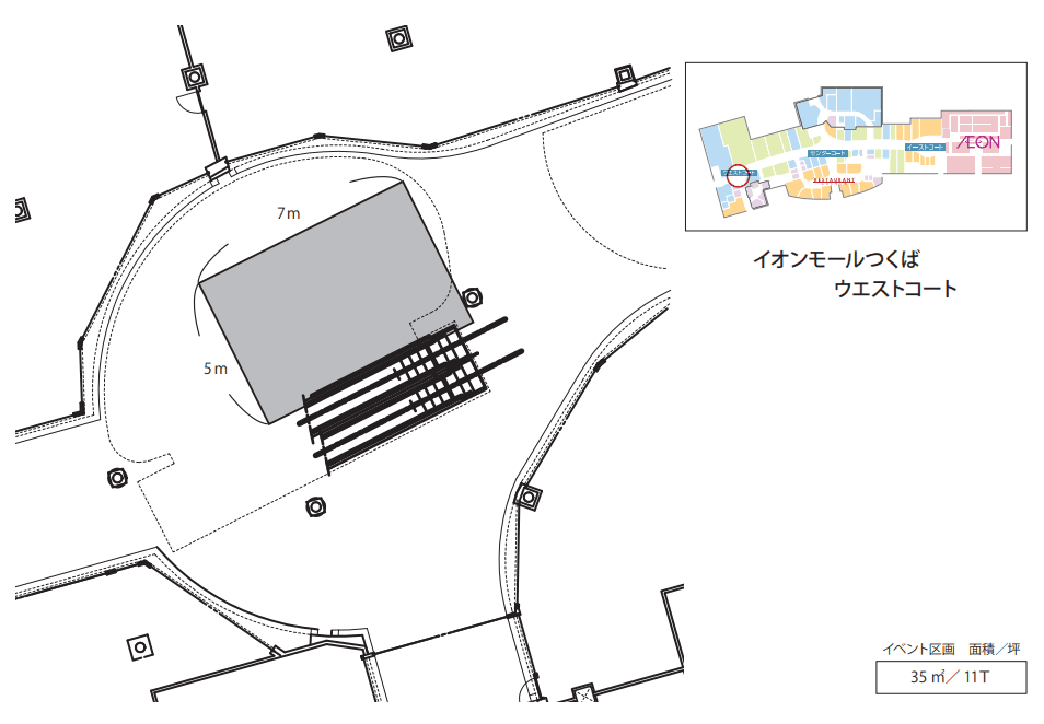 ウエストコートの図面・フロアマップ1