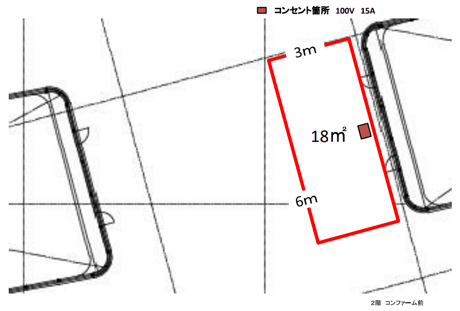 コンファームイルズ前の図面・フロアマップ1