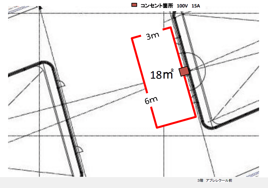 アプレレクール前の図面・フロアマップ1