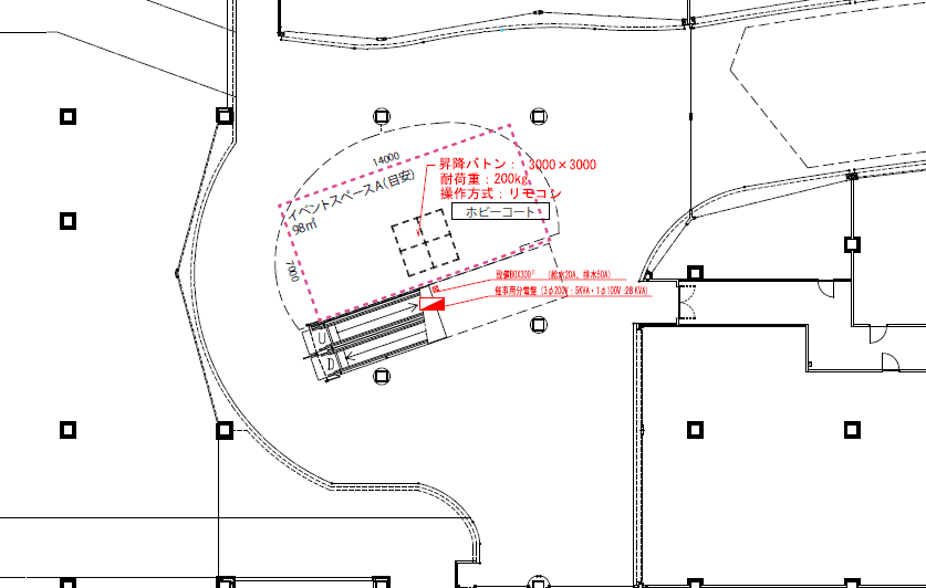 ホビーコートの図面・フロアマップ1