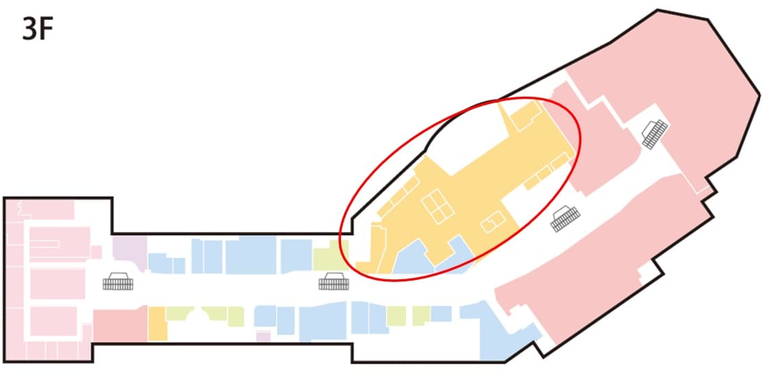 モール内広告 フードコートテーブル1