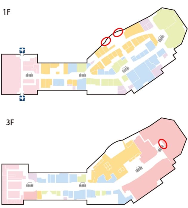 モール内広告 東北最大級 350インチ デジタルサイネージ1