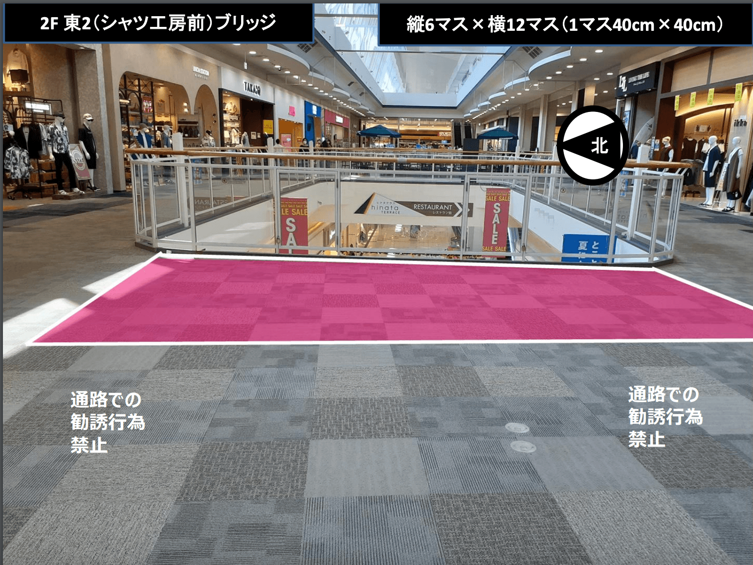 東Bブリッジ(TOKYOシャツ前西側)2