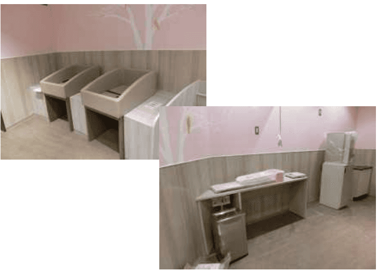 モール内広告 授乳室