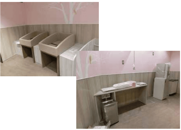 モール内広告 授乳室