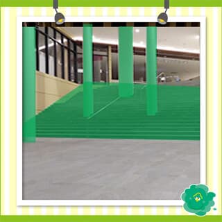 モール内広告 豊田駅側大階段