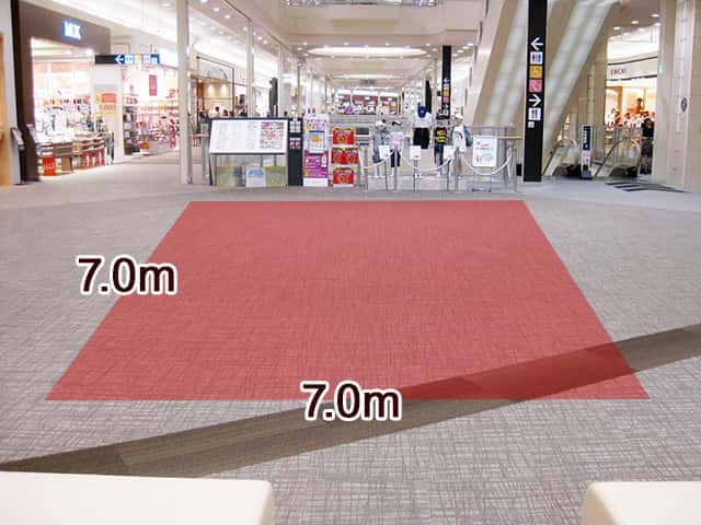 2階イオン側連絡通路