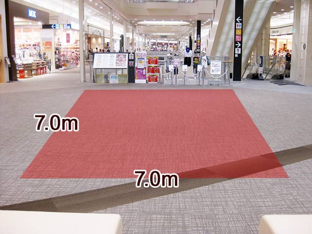 2階イオン側連絡通路