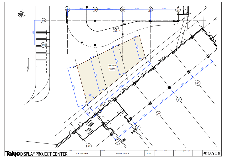 1階 ガーデンプレイスの図面・フロアマップ1