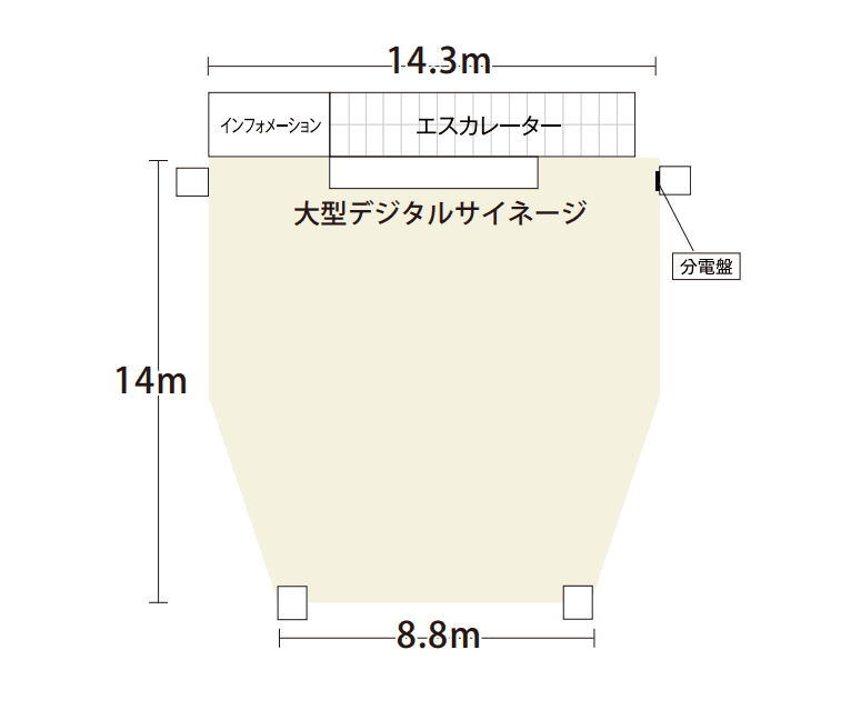つどいの広場の図面・フロアマップ1