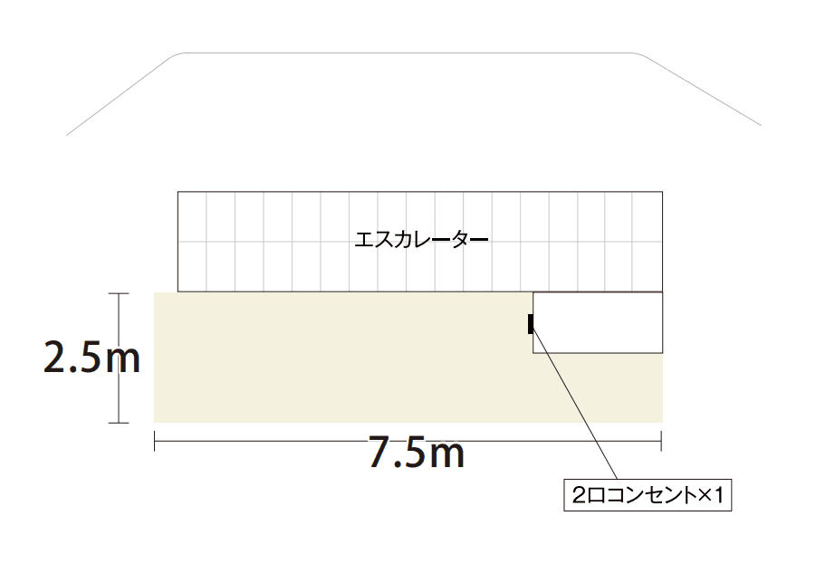 1階つながりの間の図面・フロアマップ1