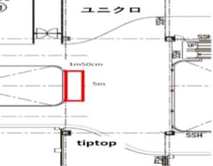 ティップトッププラスポケット前デッキの図面・フロアマップ