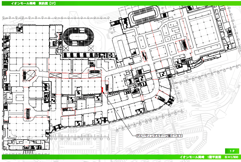 1F アオイコート 東の図面・フロアマップ
