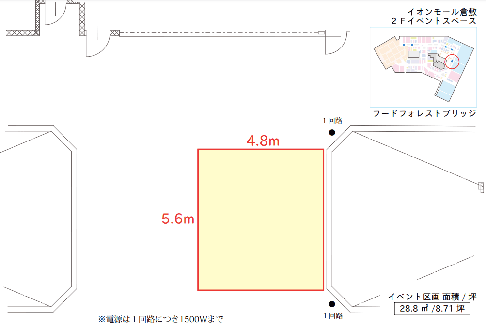 ⑥フードフォレストブリッジの図面・フロアマップ1