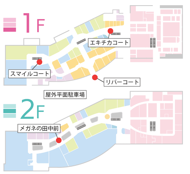 エキチカコートの図面・フロアマップ