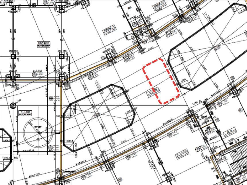 2階 メガネの田中前の図面・フロアマップ1