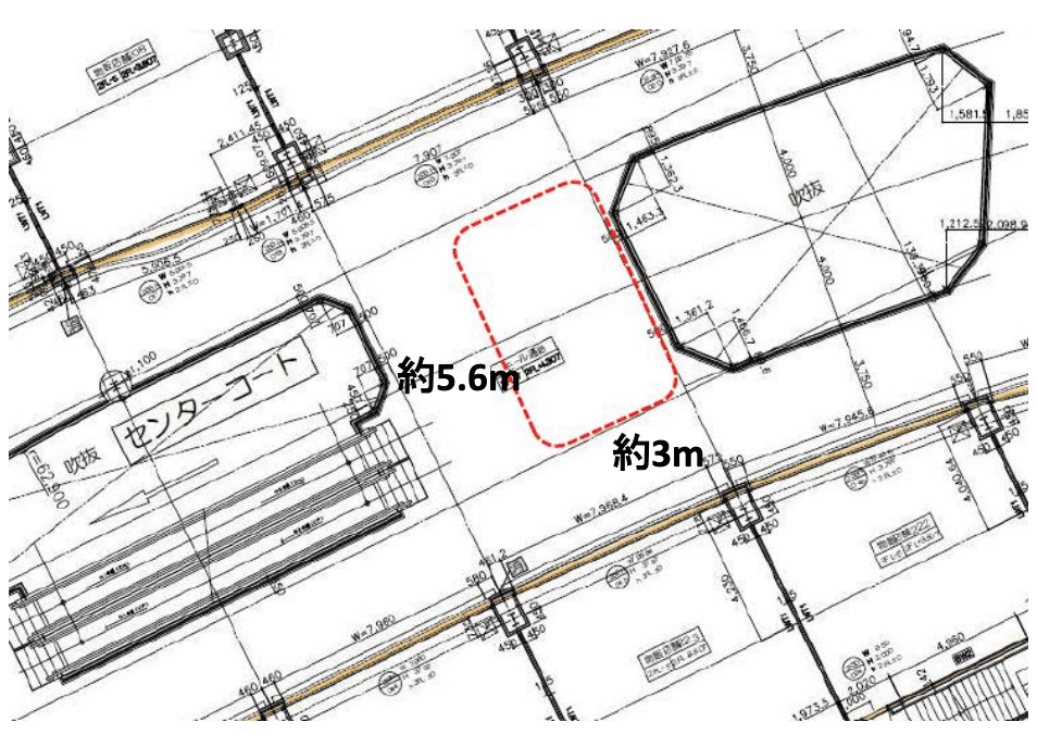 3階 チェルシーニューヨーク前の図面・フロアマップ1