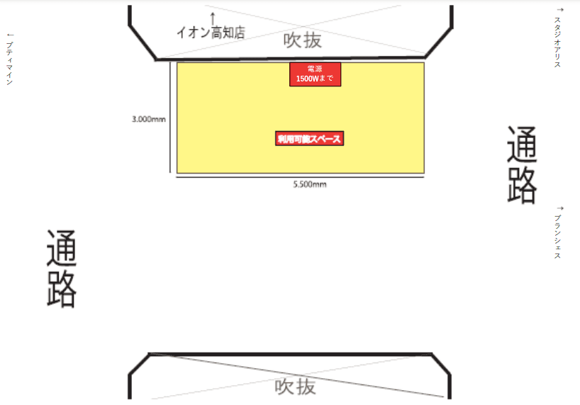 プティマイン前ブリッジの図面・フロアマップ1