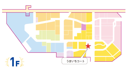 1Fうまいちコートの図面・フロアマップ