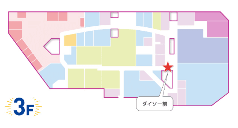 もくいく広場前の図面・フロアマップ
