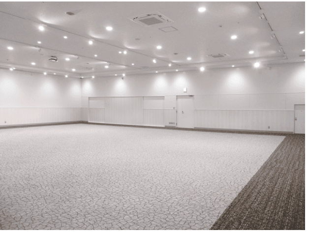 催事していない状態 ホール内