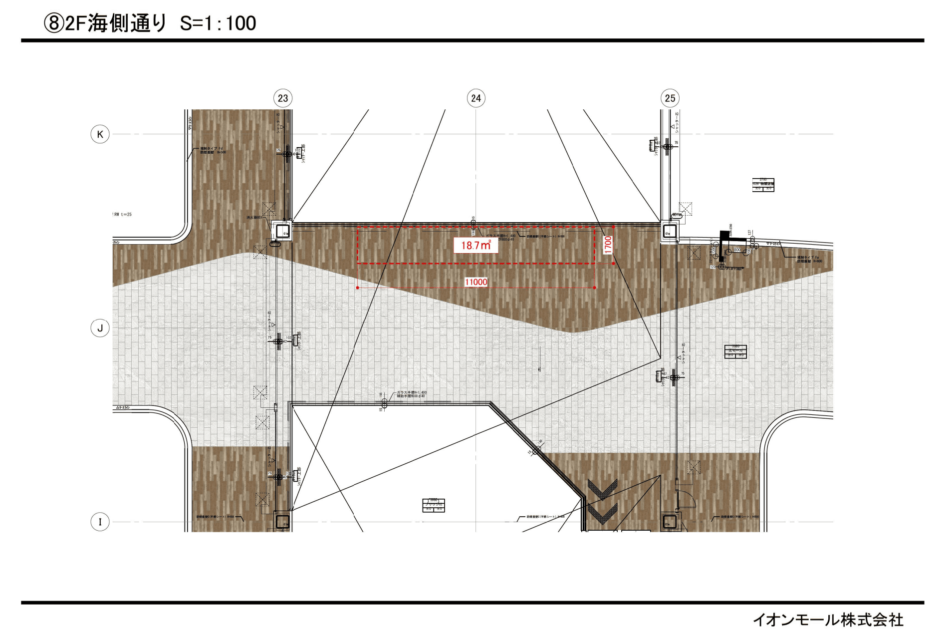 2階海側通りの図面・フロアマップ