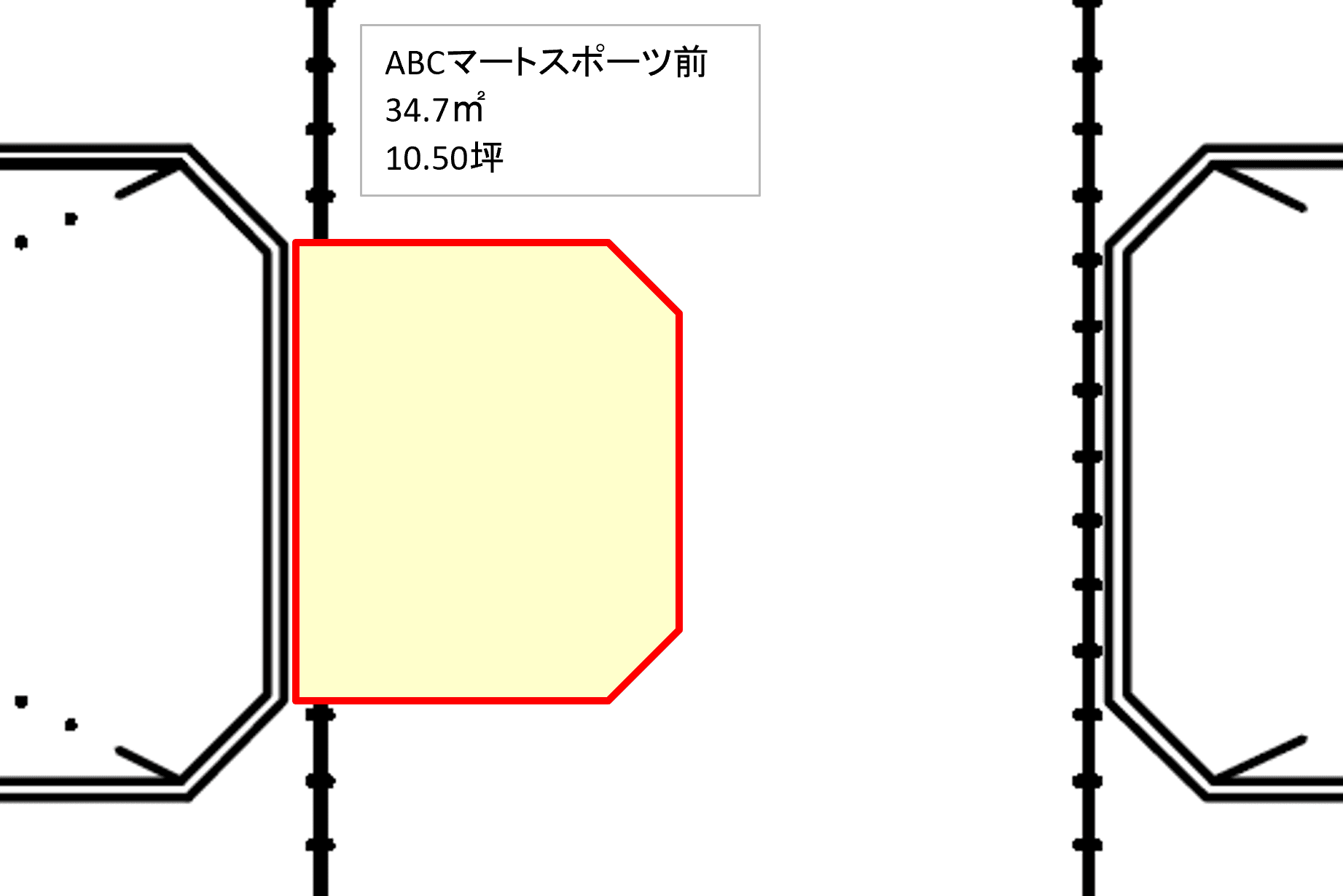 イベントスペース⑤(ABC-MART SPORTS前)の図面・フロアマップ