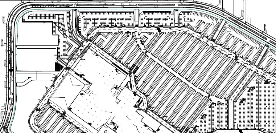 屋外駐車場の図面・フロアマップ