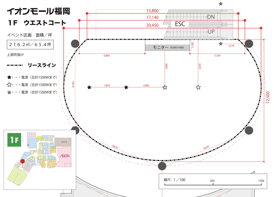 ウエストコートの図面・フロアマップ1