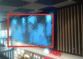 モール内広告 大型サイネージ1