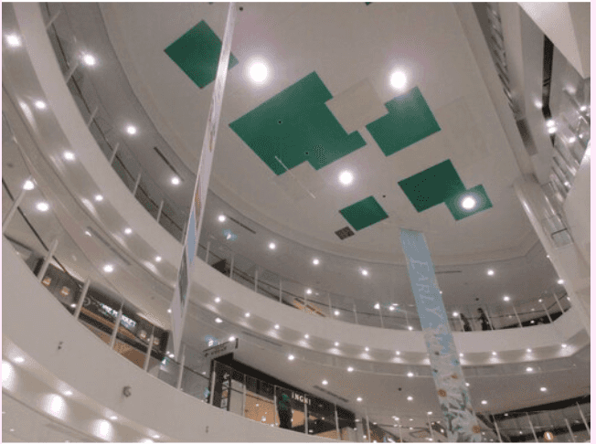 モール内広告 大型バナー