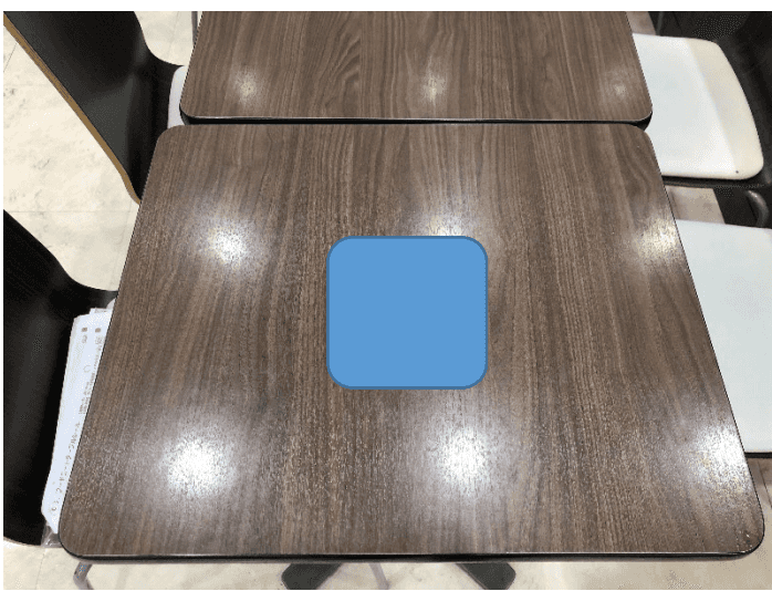 ①2人用テーブル…185枚