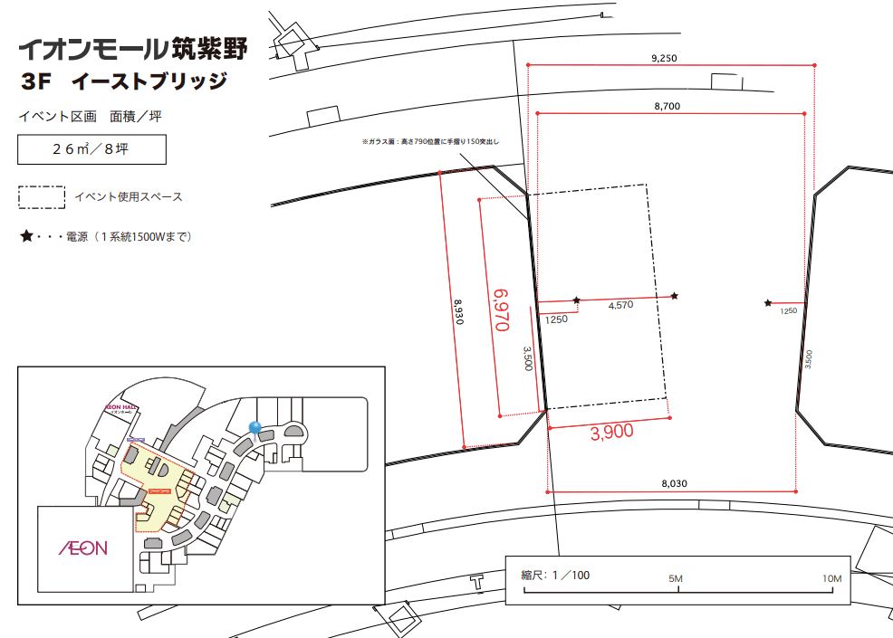 3階 イーストブリッジの図面・フロアマップ1