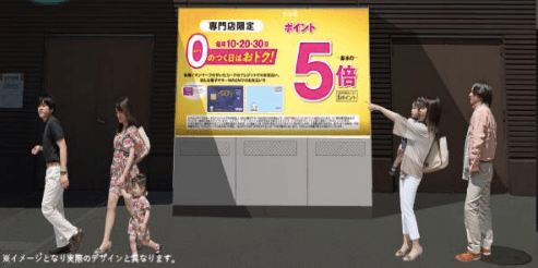 モール内広告 大型デジタルサイネージ1