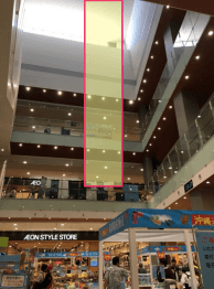 モール内広告 大型バナー/通路バナー