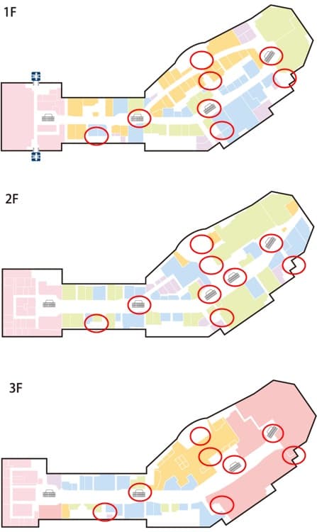 モール内広告 小型 デジタル サイネージ1