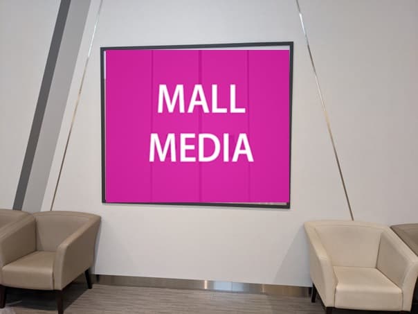 モール内広告 大判ポスター1