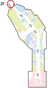 モール内広告 床面シート1