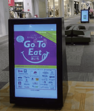 モール内広告 デジタルサイネージ